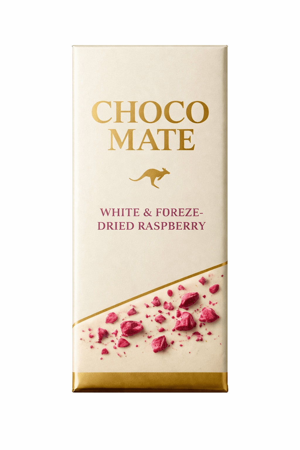 White Choc & Freeze-Dried Raspberry